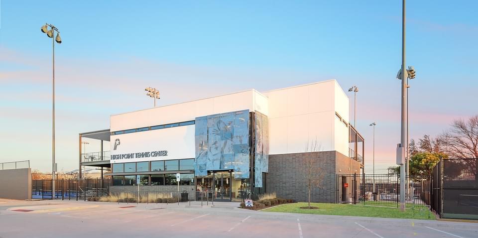 High Point Tennis Center in Plano, Texas.